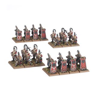 Iron Hail Gunners And Crane Gunner Teams Completed Model Set