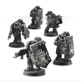 Iron Hands Medusan Immortals Completed Model Set