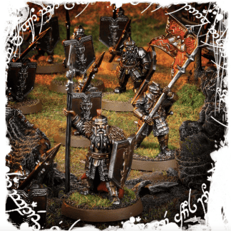 Iron Hills Dwarf Command Completed Model Set