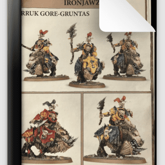 Ironjawz Orruk Gore Gruntas