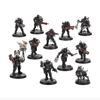 Kill Team Adeptus Arbites Exaction Squad Completed Model Set