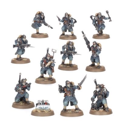 Kill Team Death Korps Completed Model Set