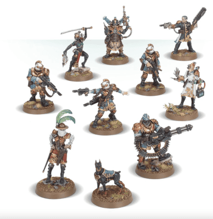 Kill Team Rogue Trader Team The Elucidian Starstriders Completed Model Set