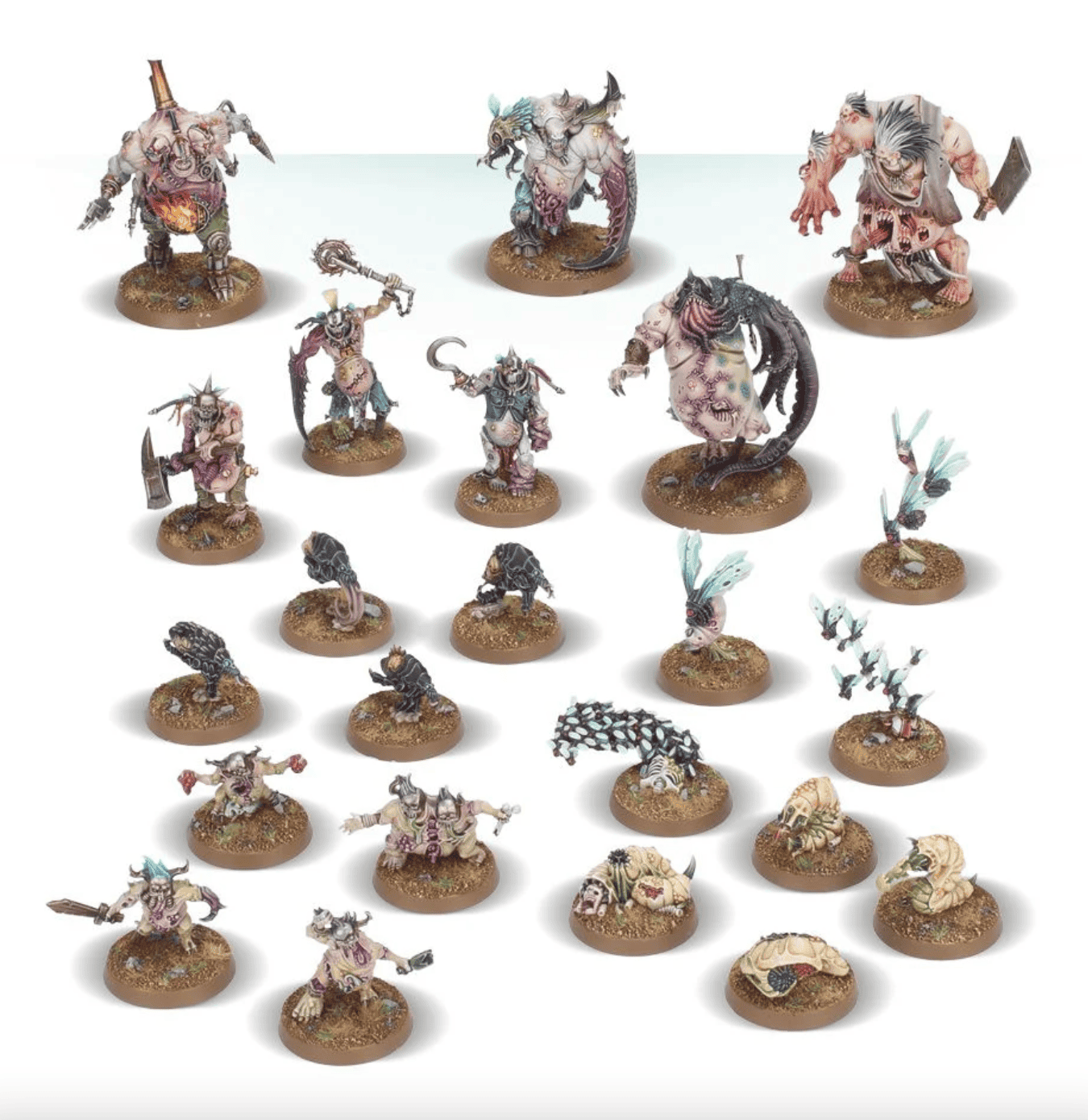 Kill Team The Gellerpox Infected Completed Model Set