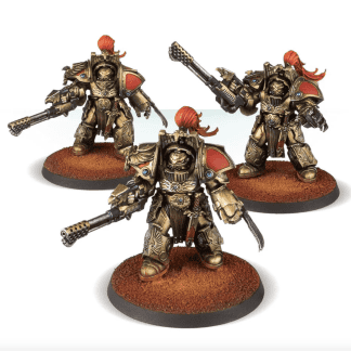 Legio Custodes Aquilon Terminators with Infernus Firepikes Completed Model Set