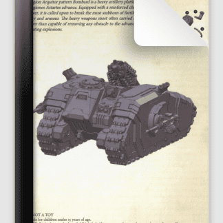 Legion Arquitor Bombard with Graviton Charge Cannon