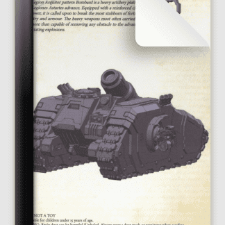 Legion Arquitor Bombard with Morbus Heavy Bombard