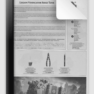 Legion Vindicator Plastic Kit 2023
