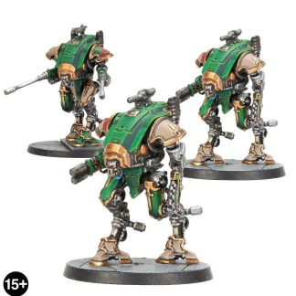 Legions Imperialis Armiger Knights Helverin And Warglaives Squadron Completed Model Set