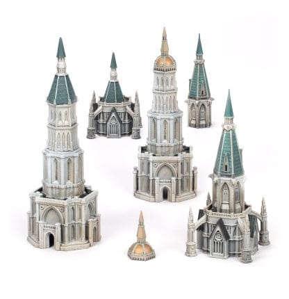 Legions Imperialis Civitas Imperialis Spires Completed Model Set