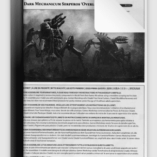 Legions Imperialis Dark Mechanicum Serperos Overlord Heavy Stalkers HQ