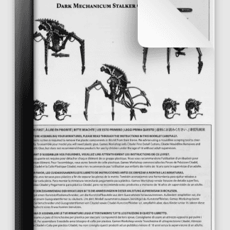 Legions Imperialis Dark Mechanicum Stalker Constructs HQ