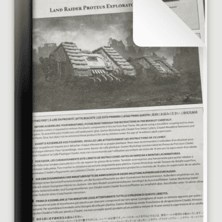 Legions Imperialis Land Raider Proteus Explorer Squadron