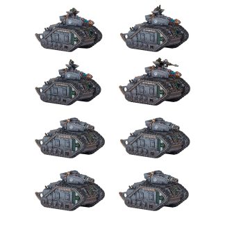 Legions Imperialis Leman Russ Executioner And Demolisher Squadron Completed Model Set