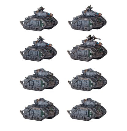 Legions Imperialis Leman Russ Executioner And Demolisher Squadron Completed Model Set