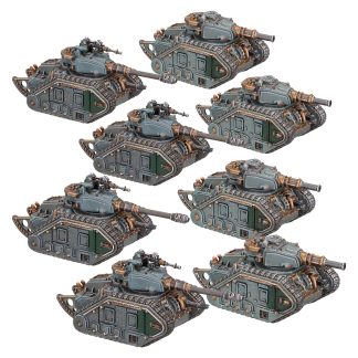 Legions Imperialis Leman Russ Strike Squadron Completed Model Set