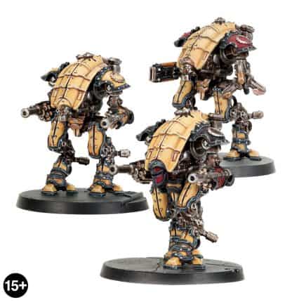 Legions Imperialis Mechanicum Knights Moirax Completed Model Set