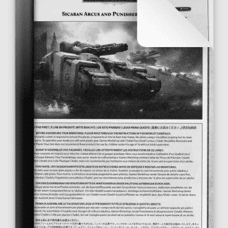 Legions Imperialis Sicaran Arcus and Punisher Squadron