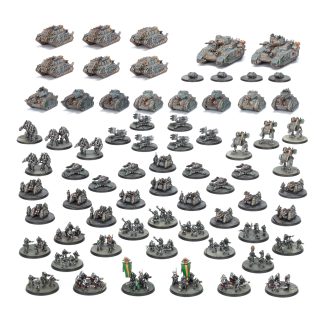 Legions Imperialis Solar Auxilia Battle Group Completed Model Set