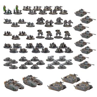 Legions Imperialis Solar Auxilia Combat Force Completed Model Set