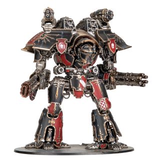 Legions Imperialis Warlord Titan with Volkite Destructor and Macro Gatling Blaster Completed Model Set