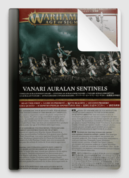 Lumineth Realm lords Vanari Auralan Sentinels Instructions ALT Colour