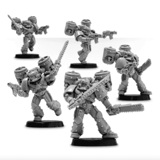MKV Space Marine Assault Squad Completed Model Set