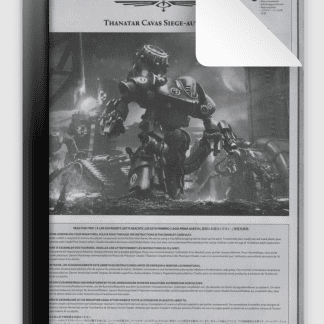 Mechanicum Thanatar Cavas Siege Automata Plastic