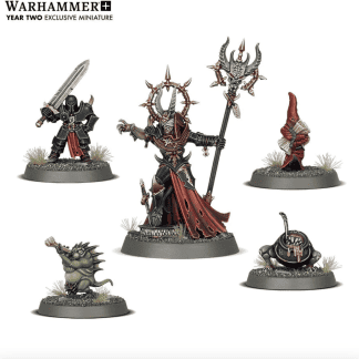 Mibyllorr Darkfang Chaos Sorcerer Lord Completed Model Set