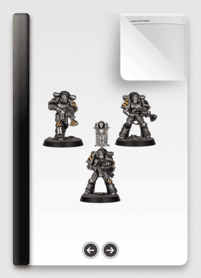 MkII Tactical Squad from Warhammer The Horus Heresy Saturnine Box Set