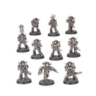 MkII Veteran Squad with Disintegrator Weapons Completed Model Set