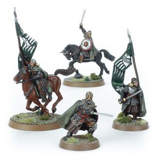 Mounted Rohan Command Completed Model Set