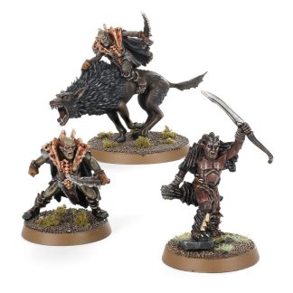 Narzug and Fimbul Hunter Orc Captains Completed Model Set