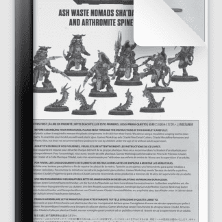 Necromunda Ash Waste Nomads Shadar Hunters and Arthromite Spinewyrms
