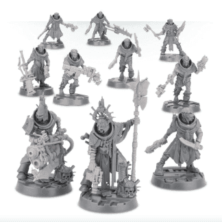 Necromunda House Cawdor Fully Armed Gang Completed Model Set