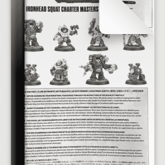 Necromunda Ironhead Squat Charter Masters and Drill Masters