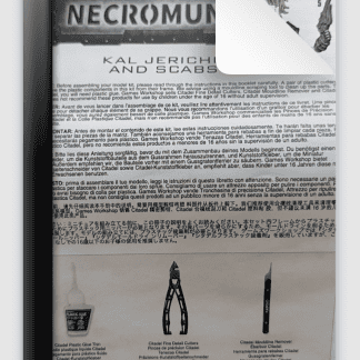 Necromunda Kal Jericho and Scabs