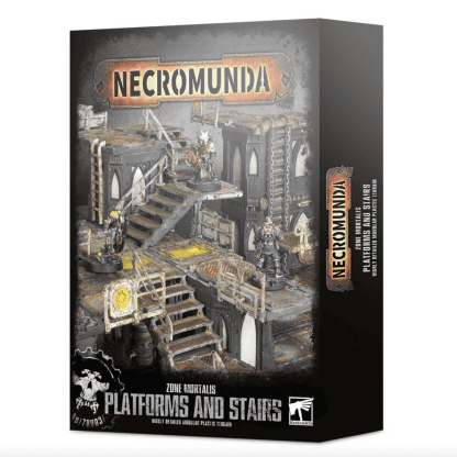 Necromunda Zone Mortalis Platforms and Stairs Completed Model Set