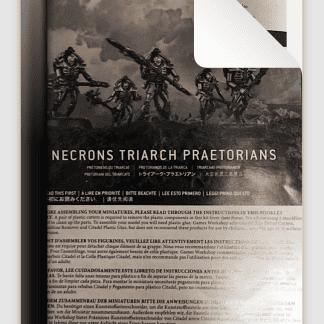 Necrons Lychguard and Tirarch Praetorians