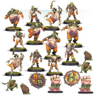Nurgles Rotters Nurgle Blood Bowl Team Completed Model Set
