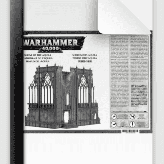 OOP 40K Scenery Shrine of the Aquila