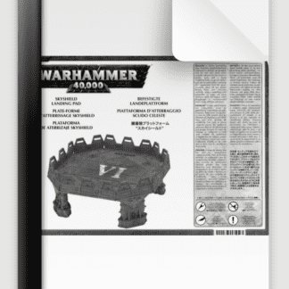 OOP 40K Scenery Skyshield Landing Pad