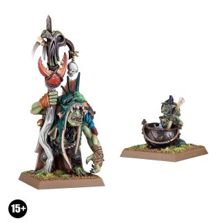 Ogdruz Swampdigga Da Troll Calla Completed Model Set