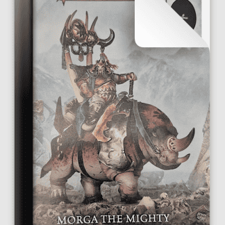 Ogor Mawtribes Morga the Mighty Overtyrant or Tyrant on Glutthorn