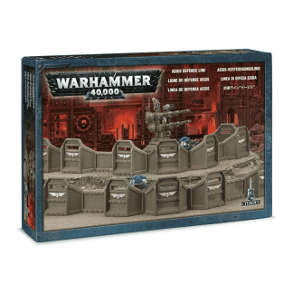 Old Aegis Defence Line Scenery Completed Model Set