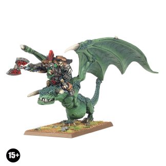 Orc Warboss On Wyvern Completed Model Set