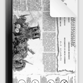 Orc and Goblin Tribes Orc Boyz Mob HQ