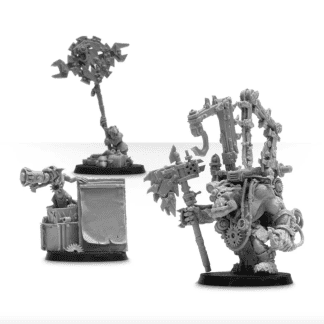 Ork Mek Boss Buzzgob Completed Model Set