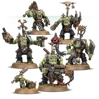 Ork Nobz Completed Model Set