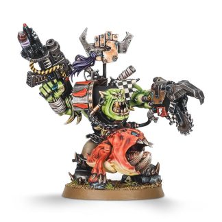 Ork Warboss with Attack Squig Completed Model Set